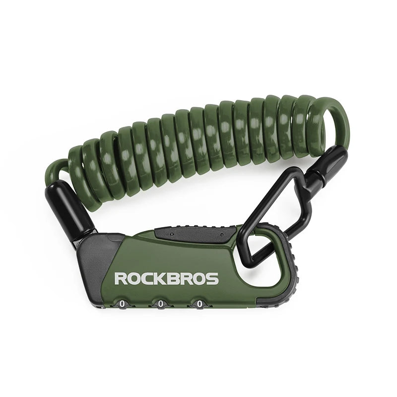 3-Digit Bicycle Cable Lock, 120cm Anti-Theft Lock