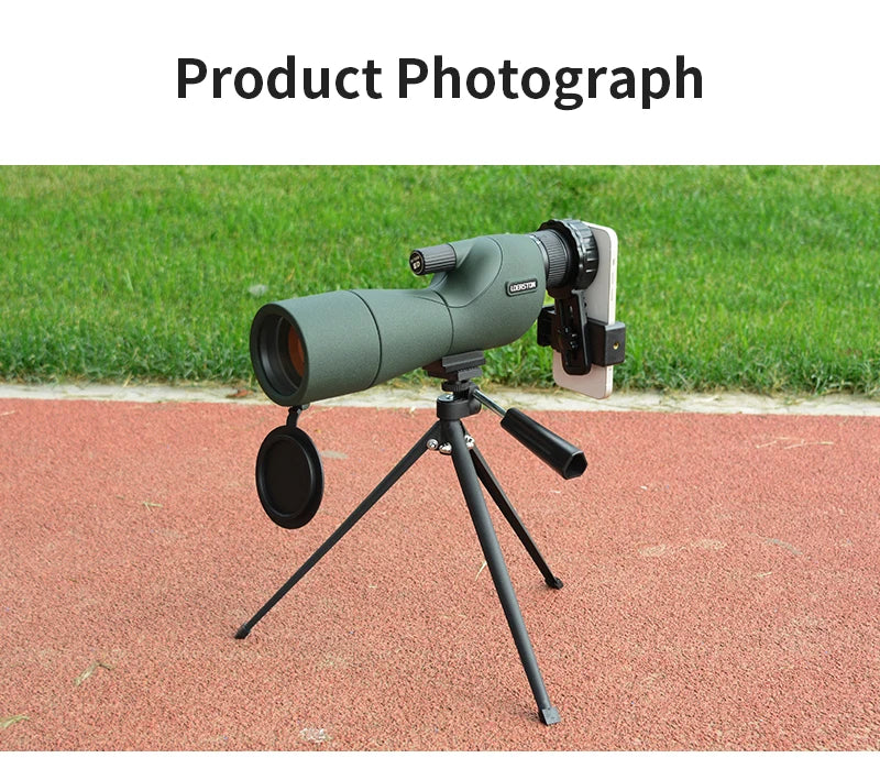 25-75x60 Spotting Scope Zoom Monocular high power telescope Bak4 Prism ED Lens For Outdoor Camping Bird Watching hunting