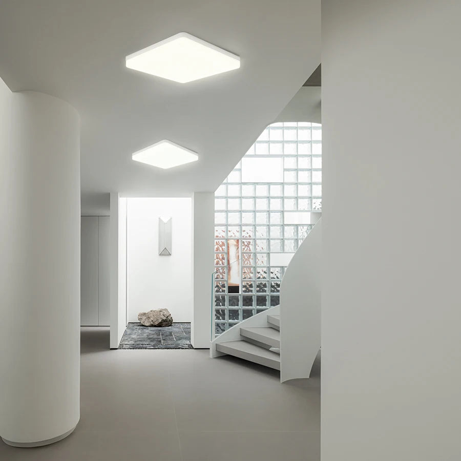Fyrkantig LED-taklampa, 16 W eller 34 W