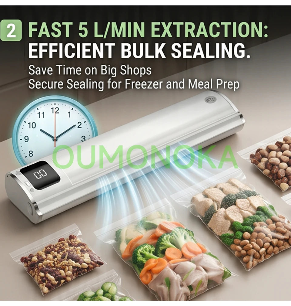 Vacuum Food Sealer - Plug Options