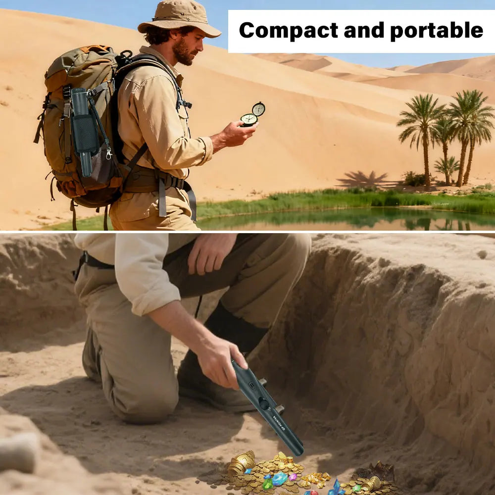 Metal Detector Pinpointer - Bag and Colour Options