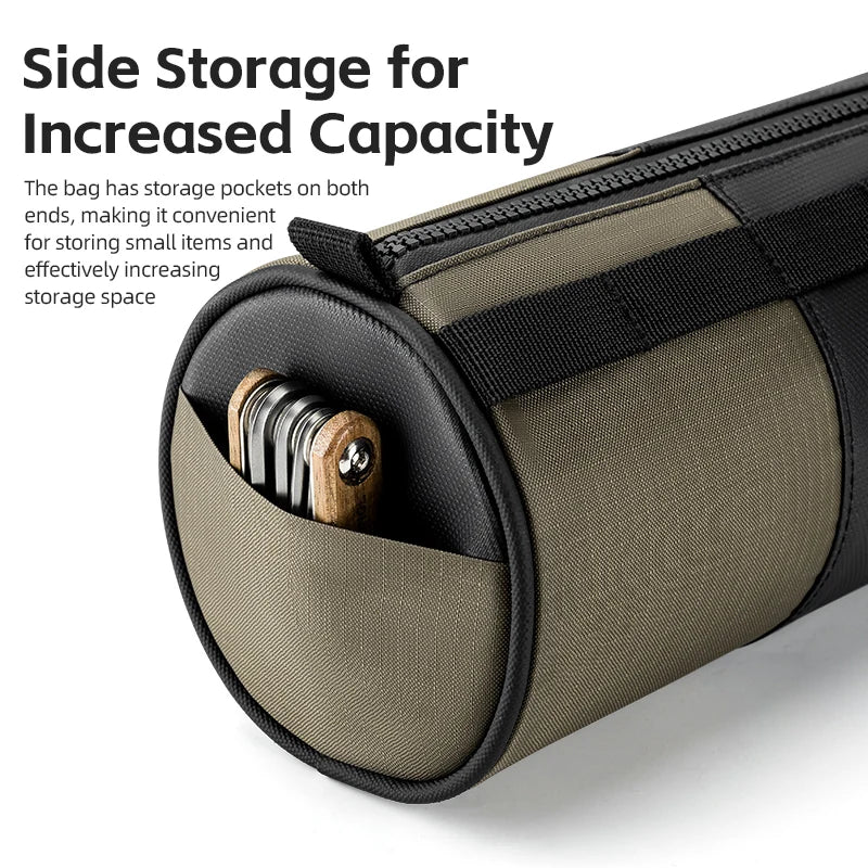 Reflective Bicycle Handlebar Bag, 1.7L Rainproof Front Bag