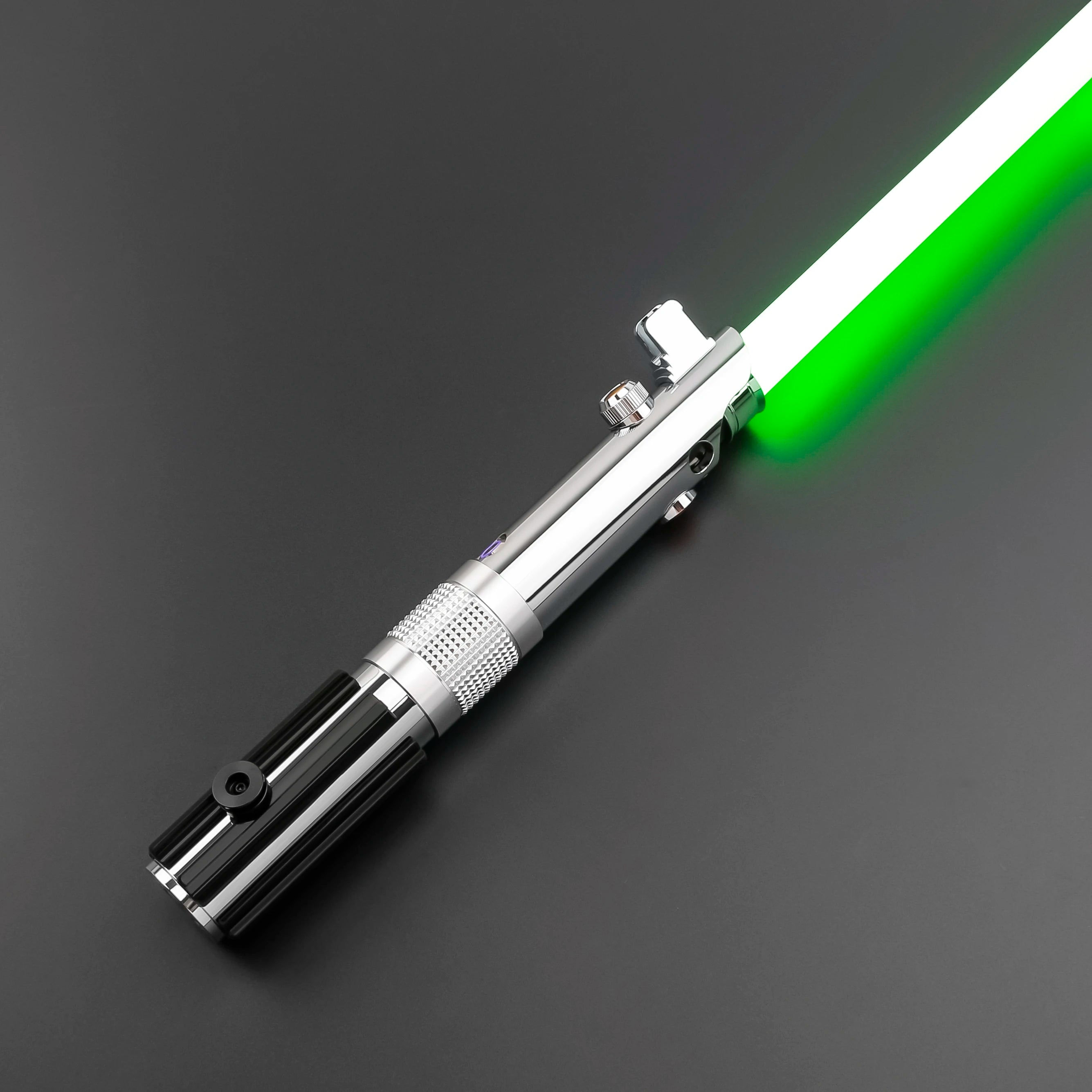 Sable de luz RGB con píxeles inspirado en Anakin, con movimiento suave y placa Proffie