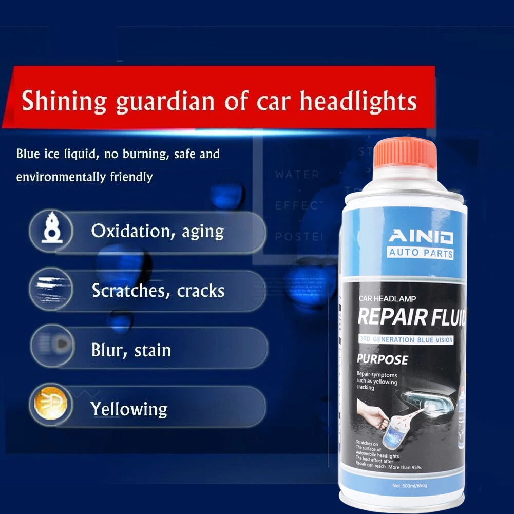 Car headlight repair tool heating Cup Car headlight Care Tool 800ML Car Headlight Polishing Liquid Polymer Car Repair Products