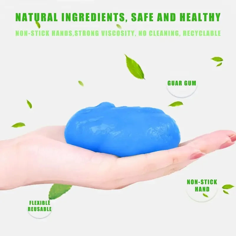 Reusable Dust-Cleaning Gel for Vents and Keyboards