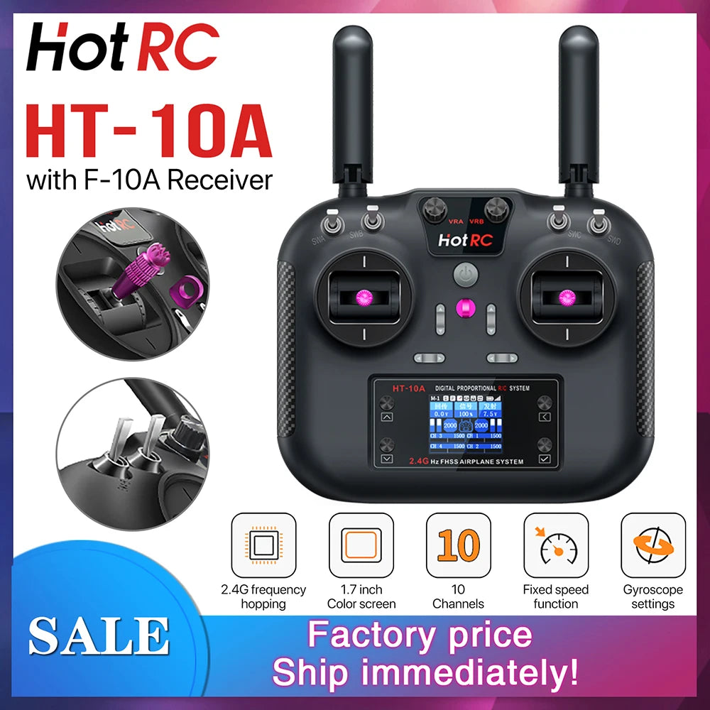 HT-8A / HT-10A 2.4GHz RC radijski sustav - opcije
