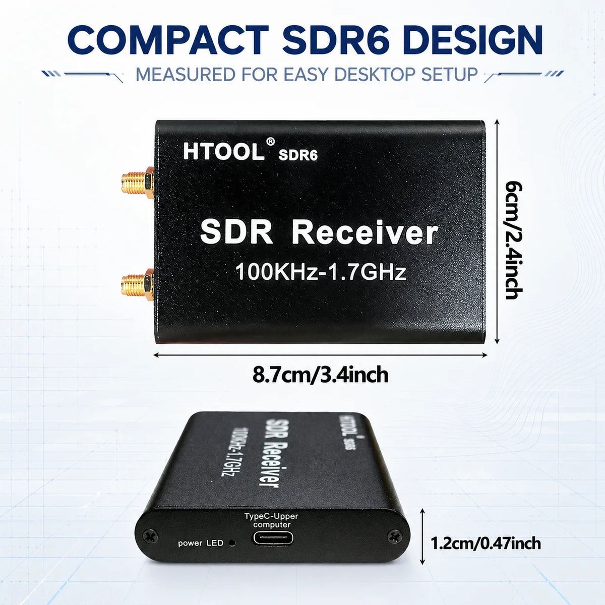 SDR6 USB Software-Defined Radio Receiver