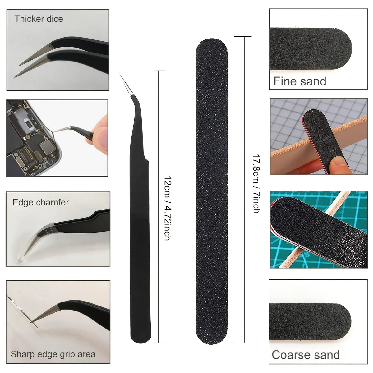 3D Printing Maintenance and Finishing Tools, Set Options