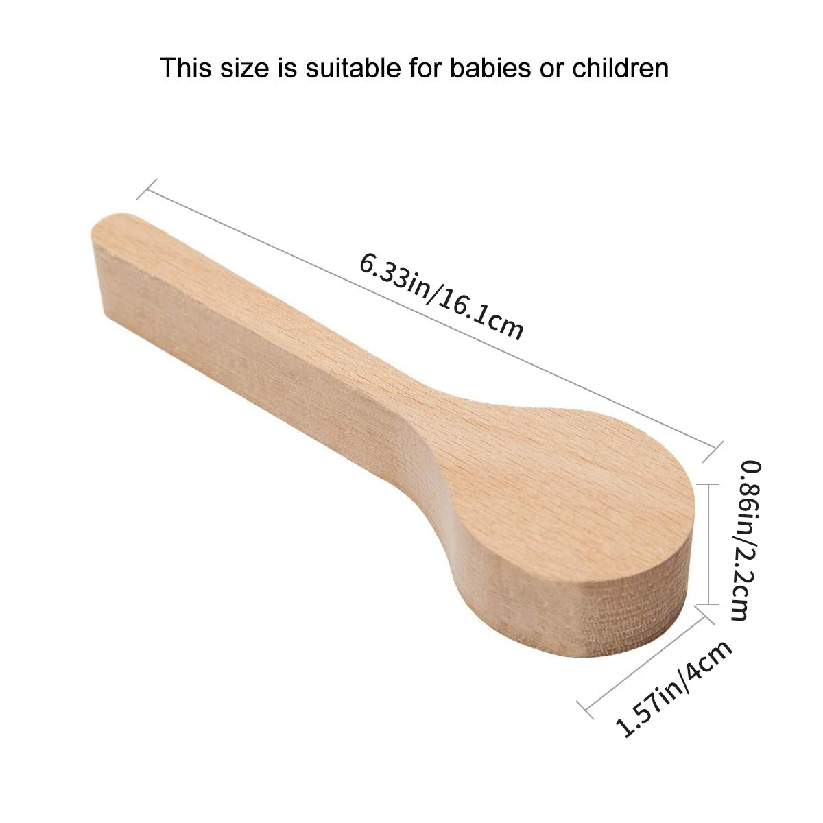 Moldes de talla de cucharón de madera — Roble y Nogal, Dos piezas