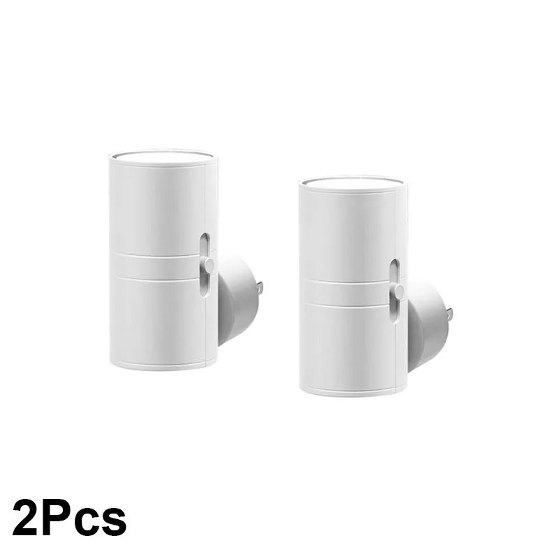 LED noční světlo do zásuvky se soumrakovým senzorem, 3 barvy