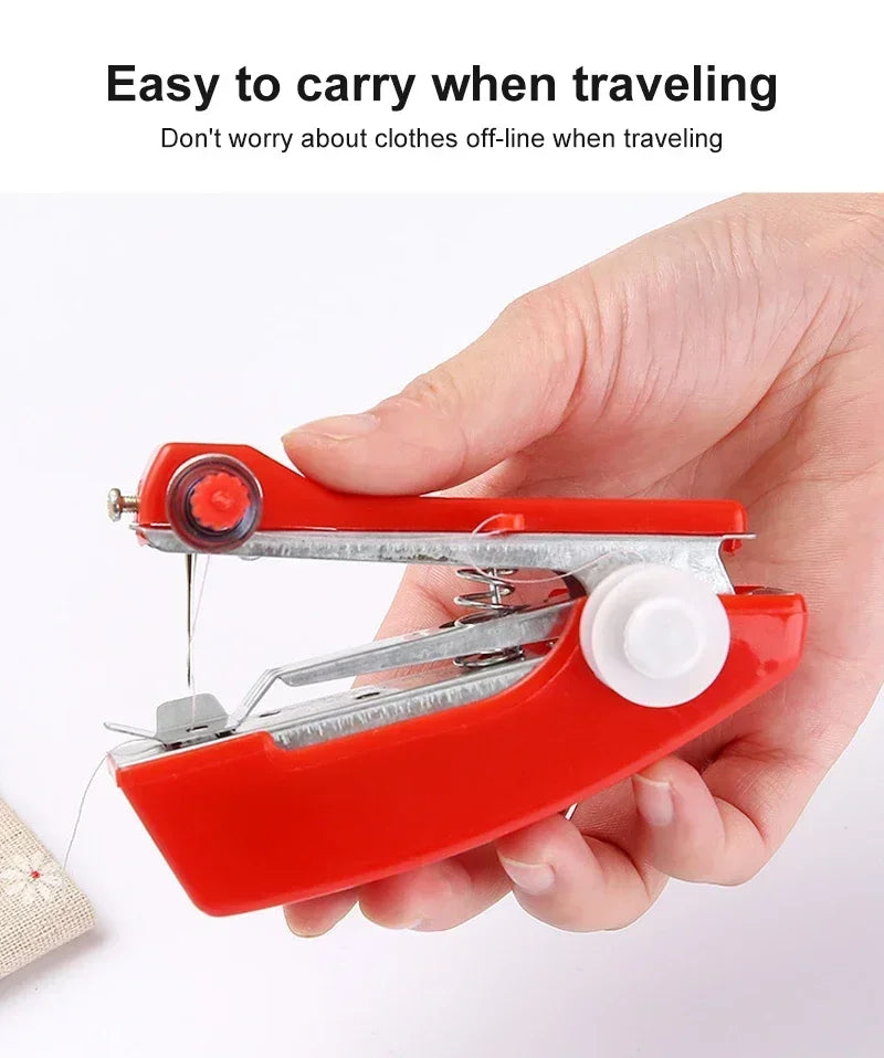 Portable Manual Sewing Machine Mini Handheld Stitch Tool