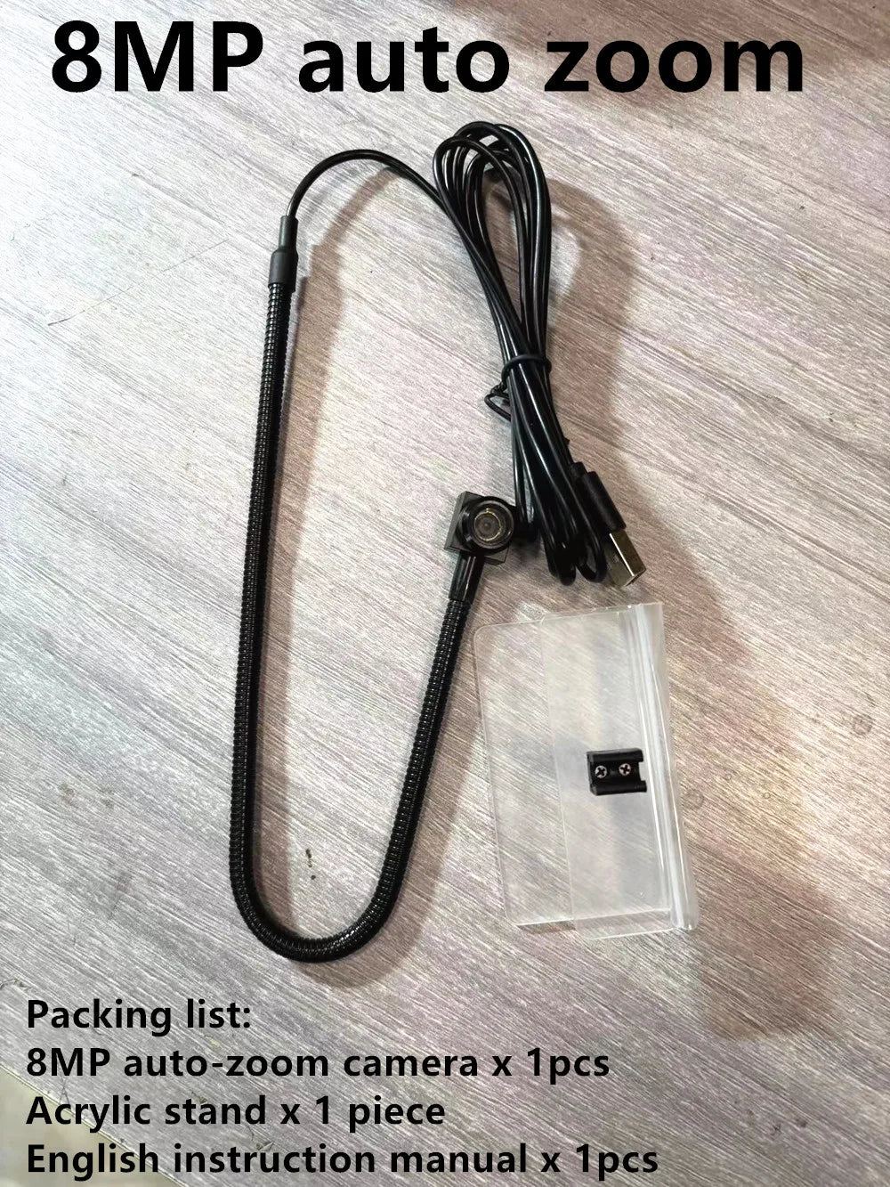 Center Screen USB Webcam with Eye Contact for Better Calls