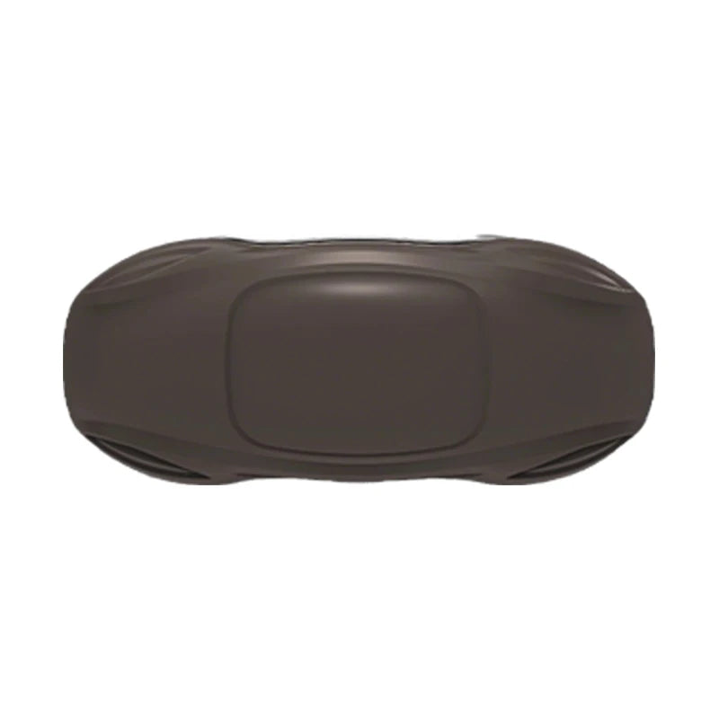 SEAMETAL Large Car Glasses Holder Clip on Sun Visor Sunglasses Holder Universal Car Eyeglasses Case Anti Scratch Flocking Layer