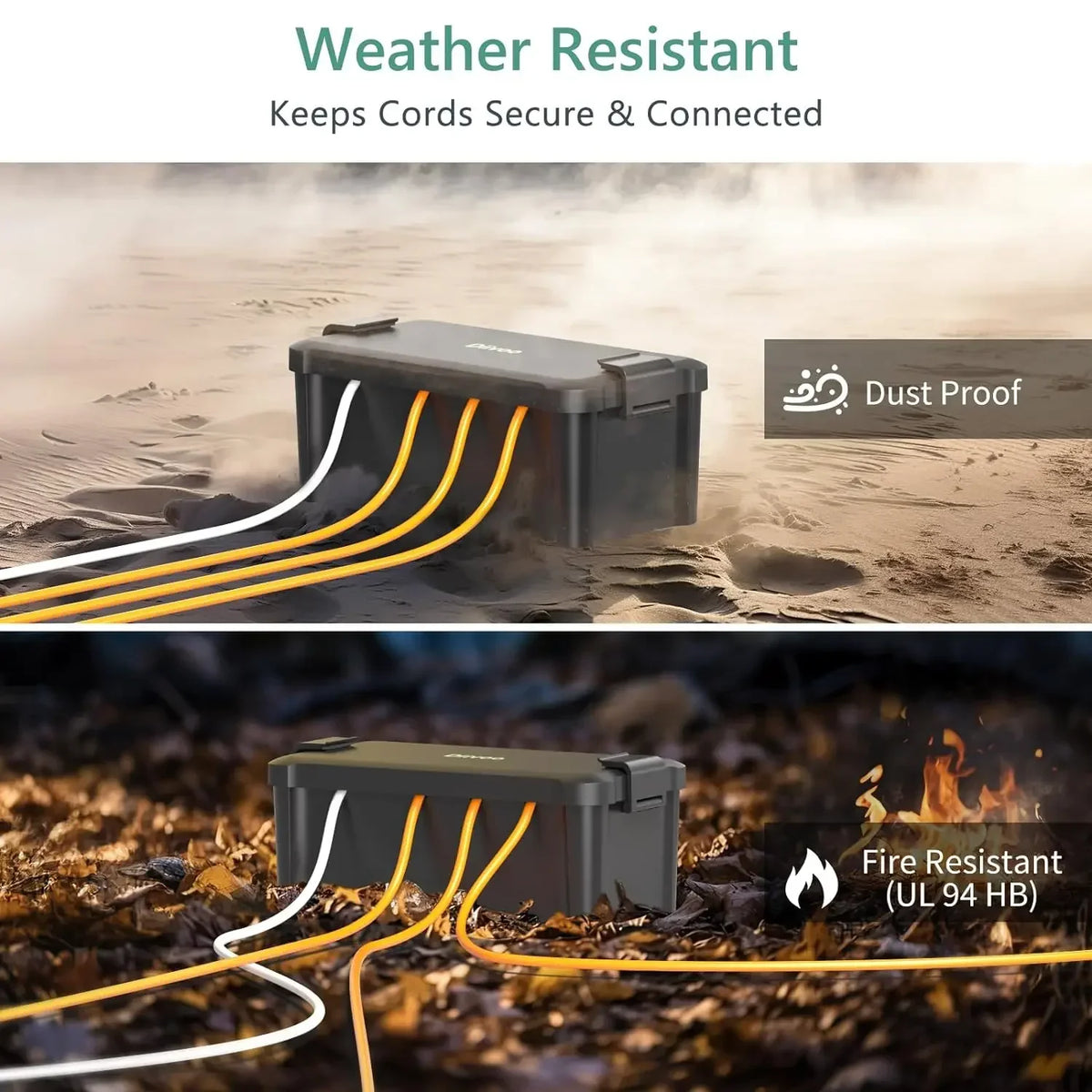 Outdoor Cable-Connection Box - Four or Six Ports