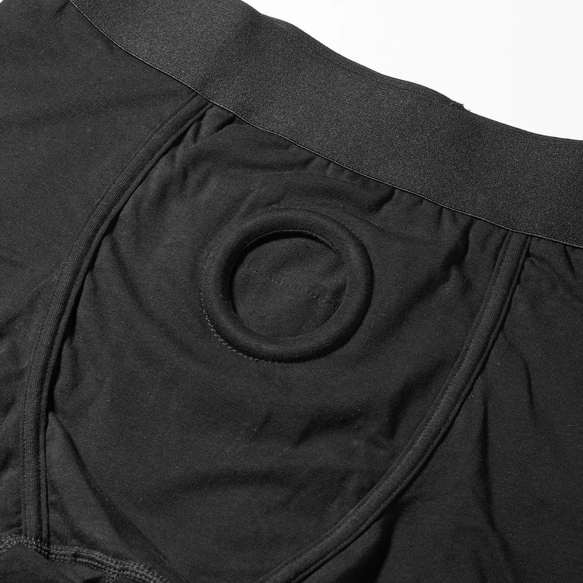 Arreio elástico tipo boxer, preto, acessório para adultos