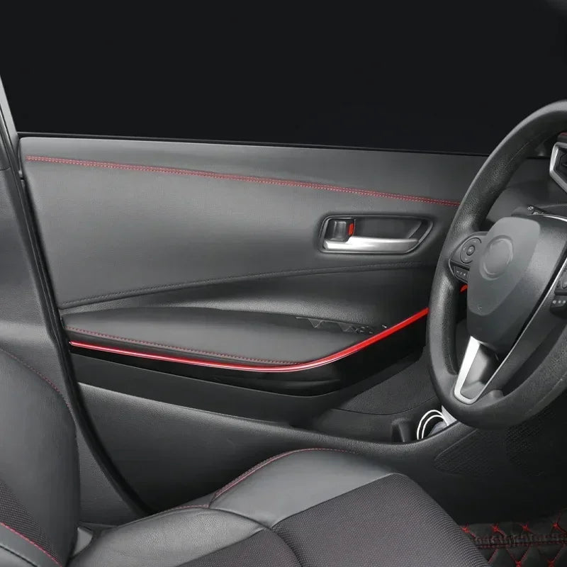 Self-Adhesive Car Interior Trim Line for Doors and Dashboard