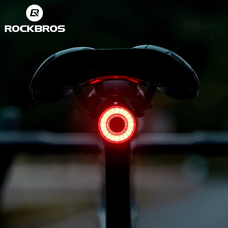 Smart Bike Tail Light with Auto Sensing & Waterproof IPX7