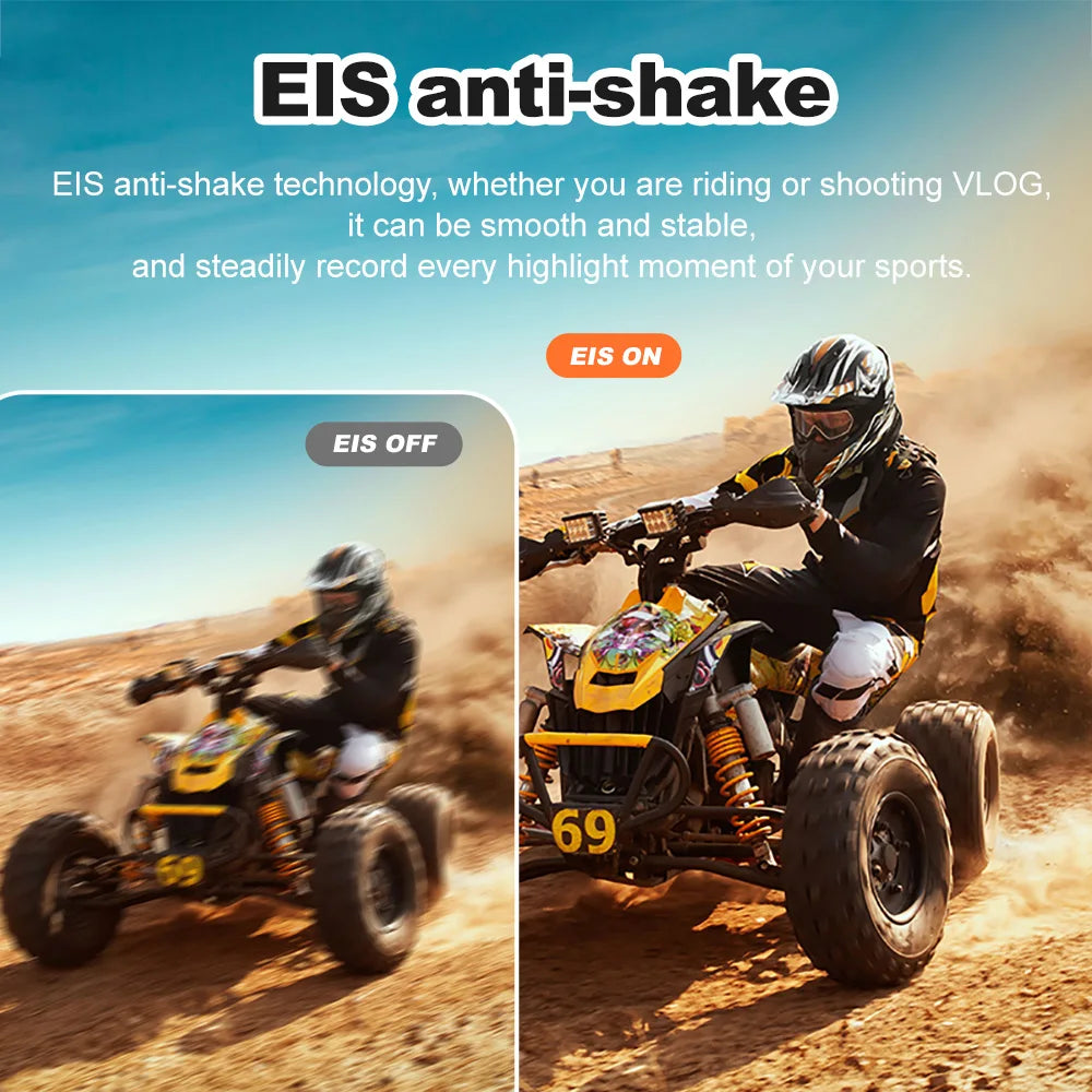 5K Action Camera 4K60 WiFi 30M Waterproof