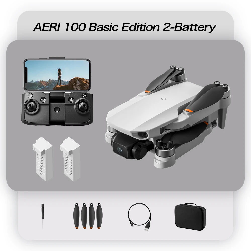 Dron Lenovo Aeri100 con cámara dual, video 4K y evitación de obstáculos