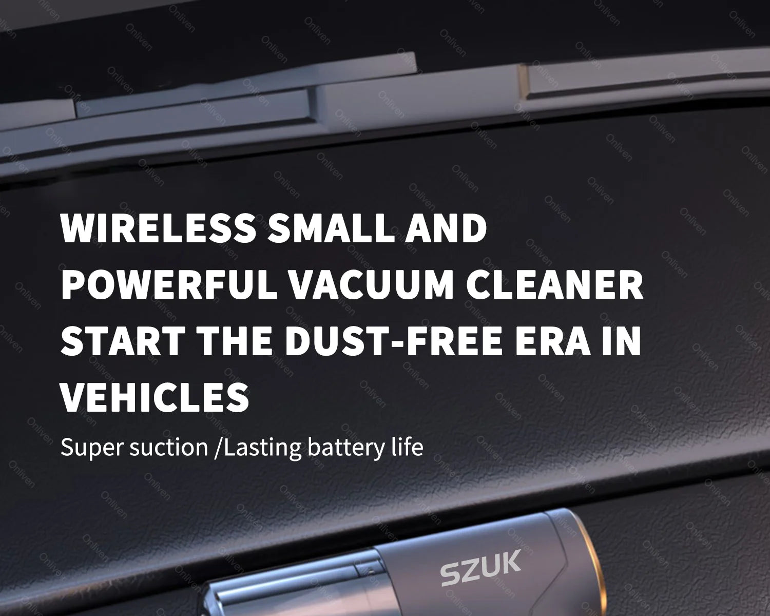 SZUK 98000PA Car Vacuum Cleaner Mini Powerful Cleaning Machine Strong Suction Handheld for Car Wireless Portable Home Appliance