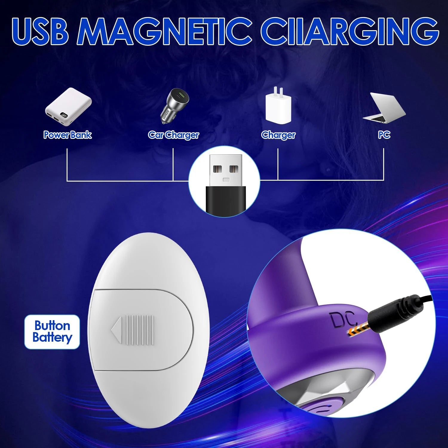 Kablosuz Anal Vibratör Prostat ve G-Noktası Masaj Aleti