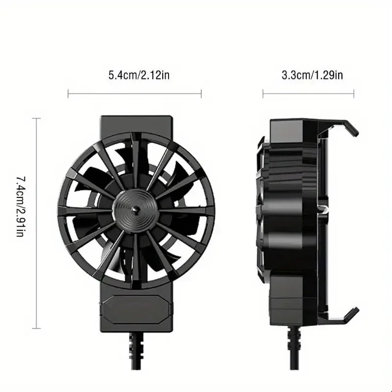 Mini USB-Powered Phone Cooling Fan