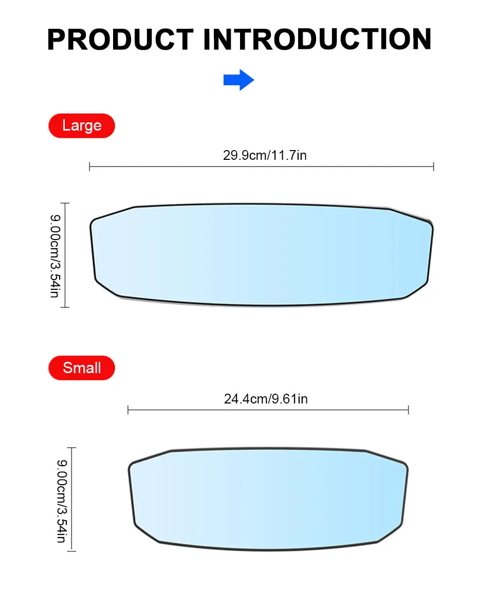 Wide Angle Car Baby Mirror for Safer Family Driving