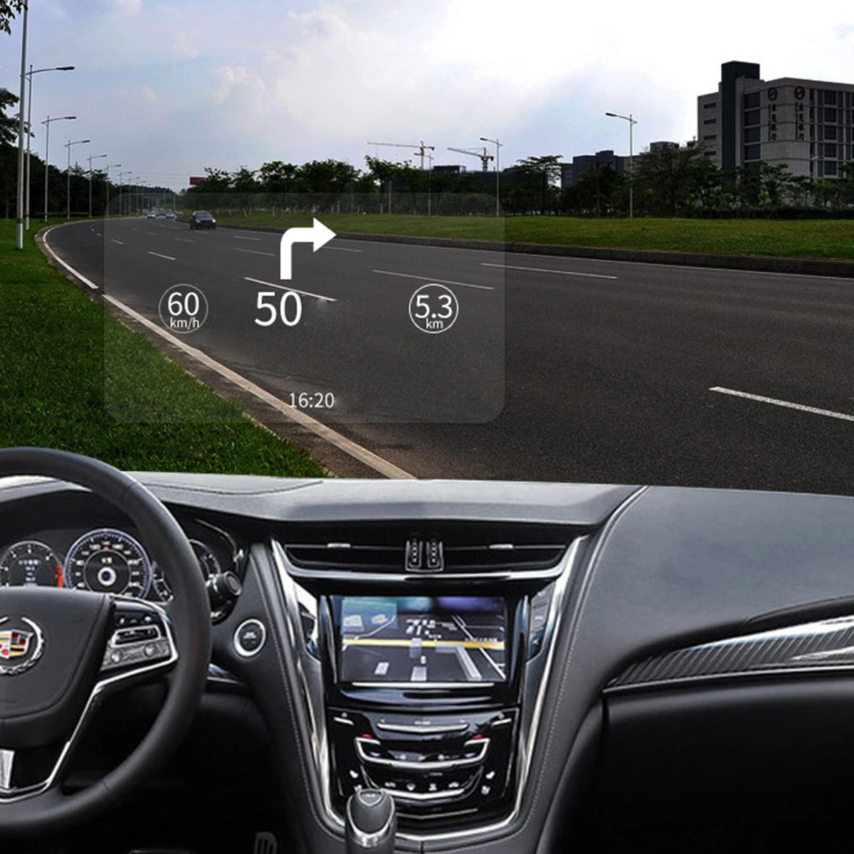 HUD Windscreen Reflective Film, Three Size Options