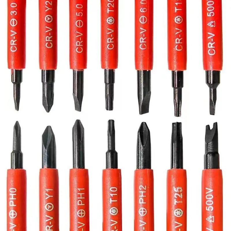 Interchangeable Screwdriver and Bit Set