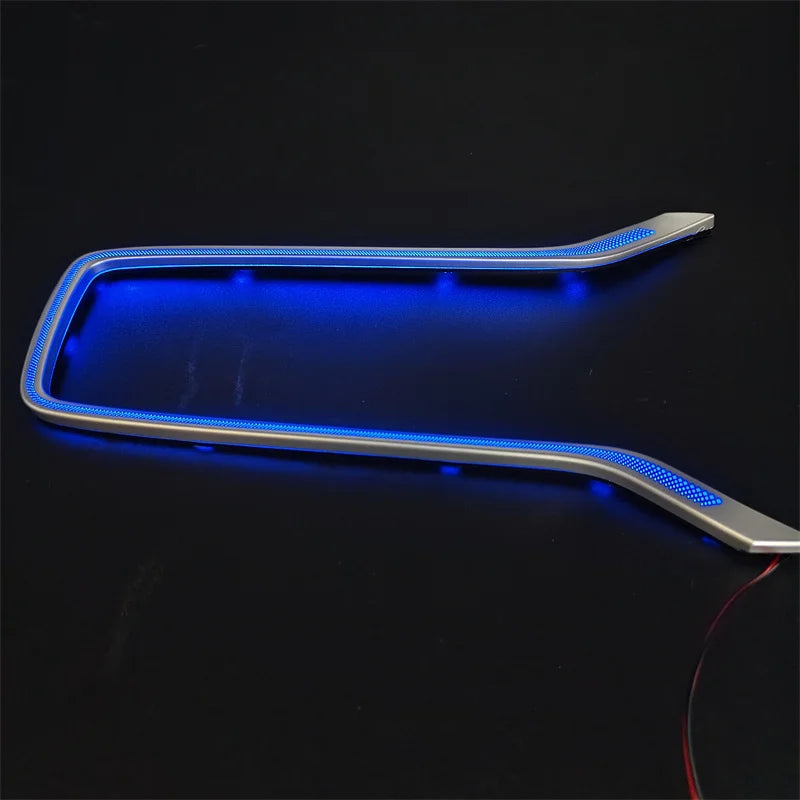 LED Cup Holder Light For Toyota Corolla Cross 2020 2021 2022 2024 Blue Interior Central Armrest Frame Atmosphere Decorative Lam