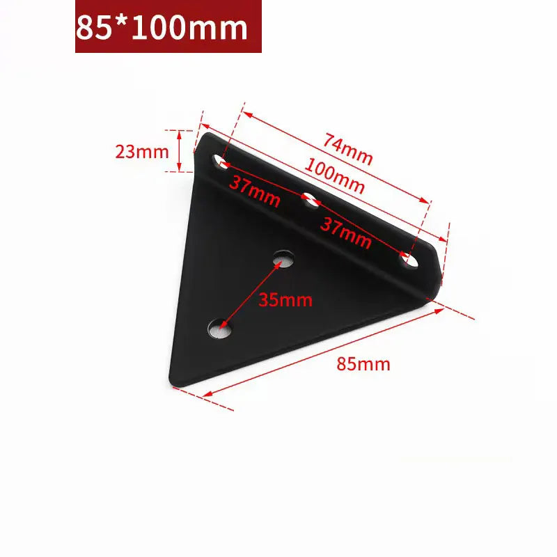 Concealed-Style Shelf Bracket, 8.5/14/17cm