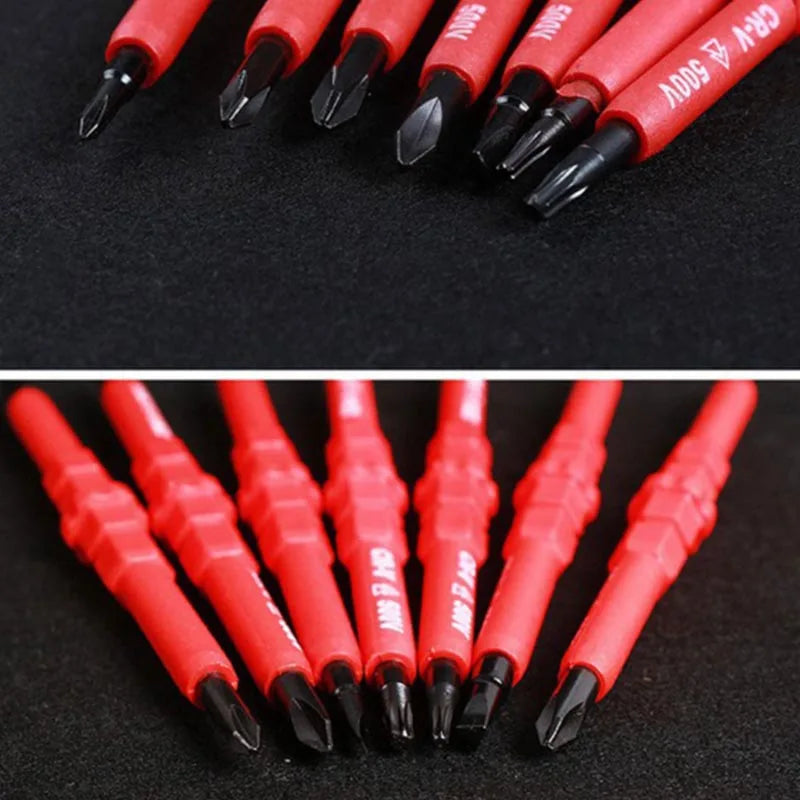 Interchangeable Screwdriver and Bit Set