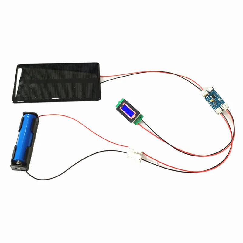 Mini 6V 210MA 1.25W Monocrystalline Silicon Solar Panel with solar charger CN3065 Cell Phone Charging