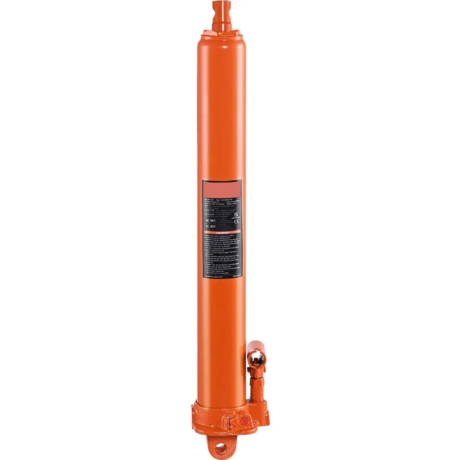 Hydraulic Long Ram Jack 3 Ton with Single Piston Pump and Clevis Base