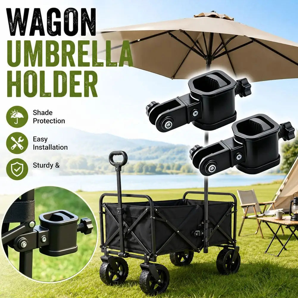 Outdoor-Camping-Auto-Regenschirm-Ständer Zubehör Festklemmen Trailer-Anschluss Universal-Link Angel-Ausrüstung Camping-Reisebedarf