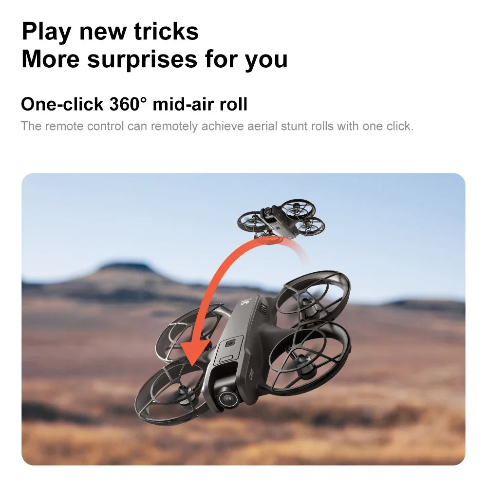 Lenovo V666 4K WiFi Drone with Obstacle Avoidance & Brushless Motor