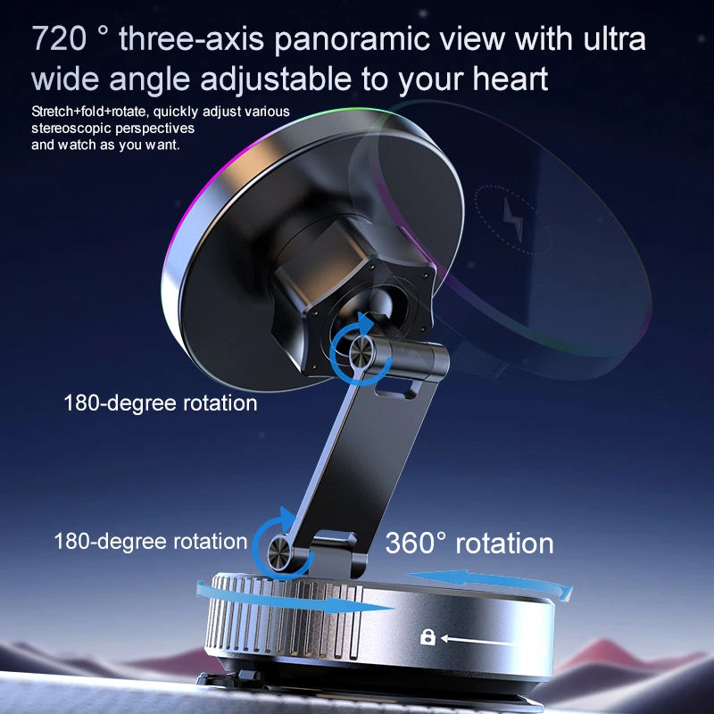 Wireless Charging Car Phone Mount