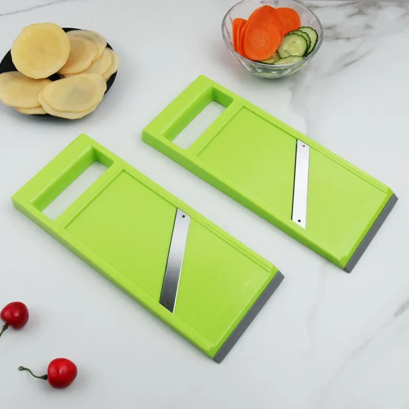 Handheld Vegetable Slicer, Pictured Configuration