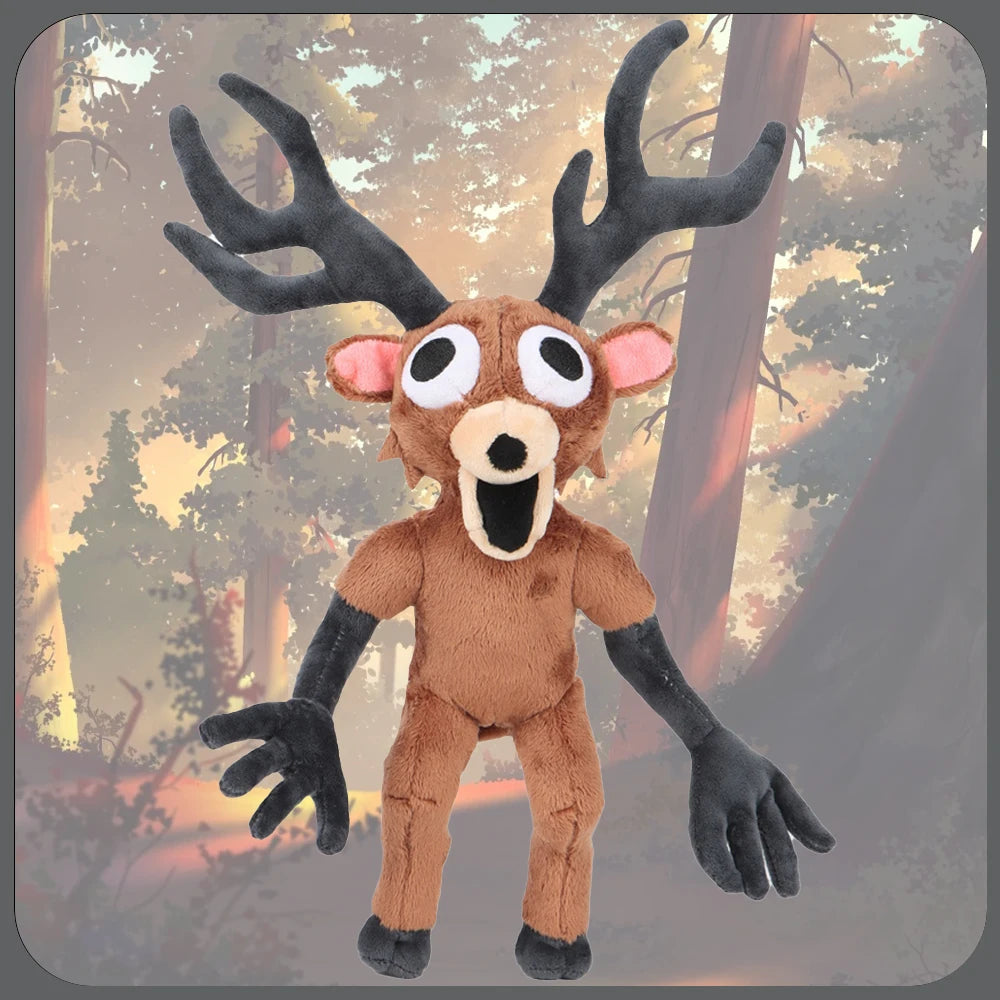 New 38cm 99 Nights In The Forest Deer Plush Toys Movie Stuffed Animals Deer Toy Fans Birthday Gifts Toys for Kids Halloween Gift