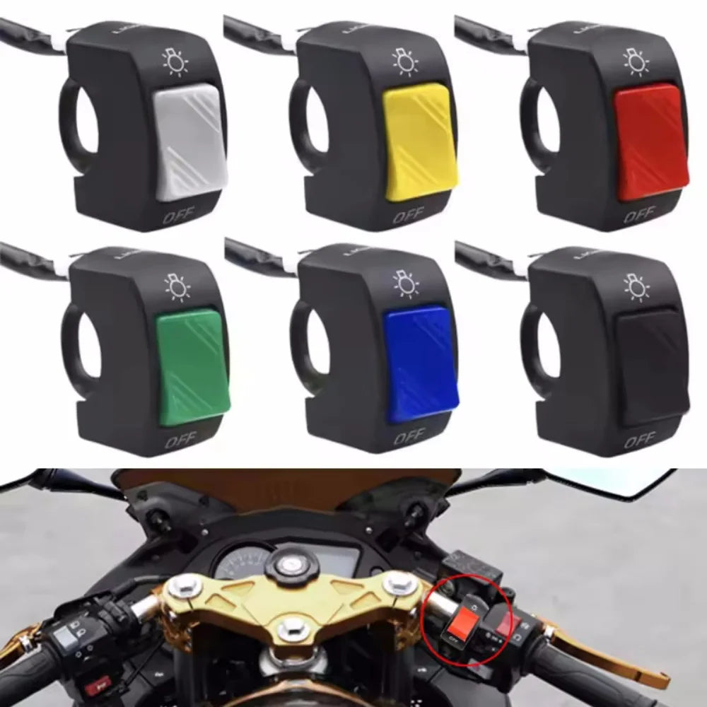 Vypínač na řídítka motocyklu, 22 mm