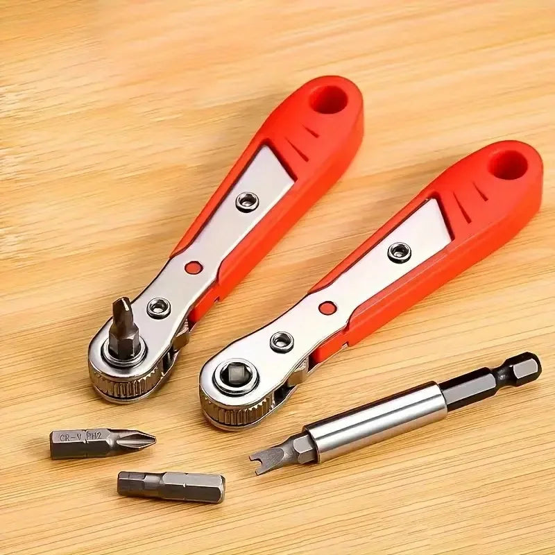 Five-Position Reversible Ratchet Screwdriver
