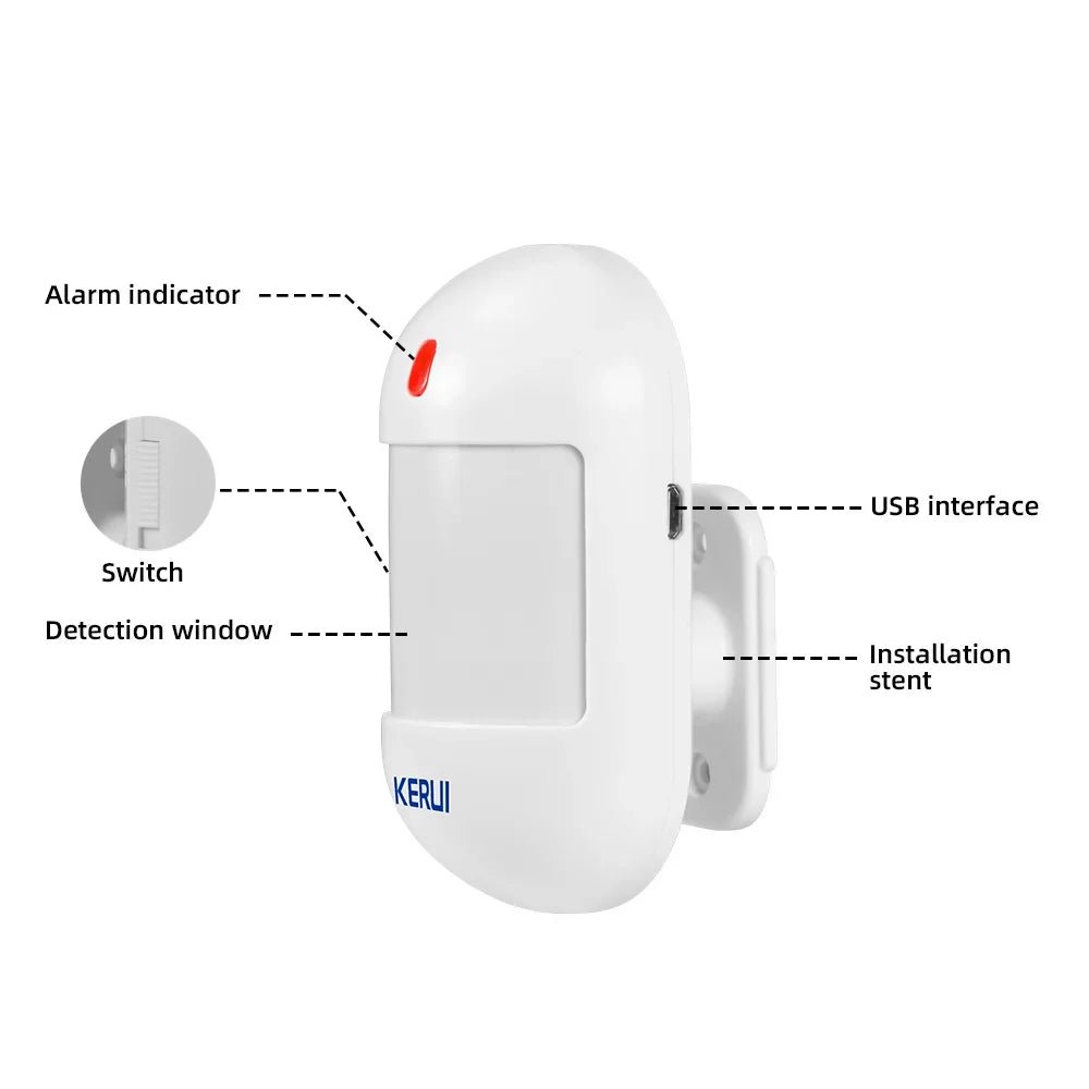 Infrared PIR Wireless Motion Detector