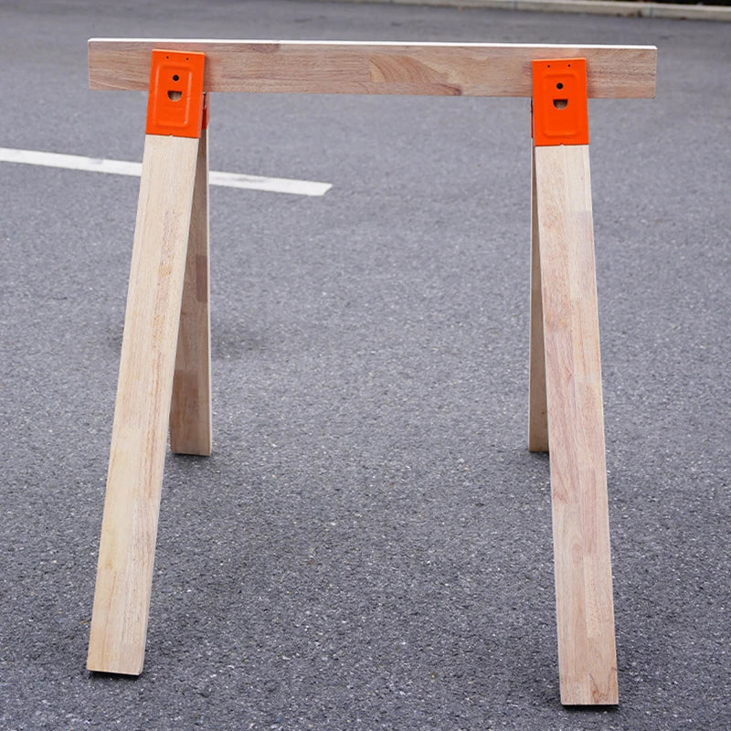 Metal Sawhorse Brackets, Pair