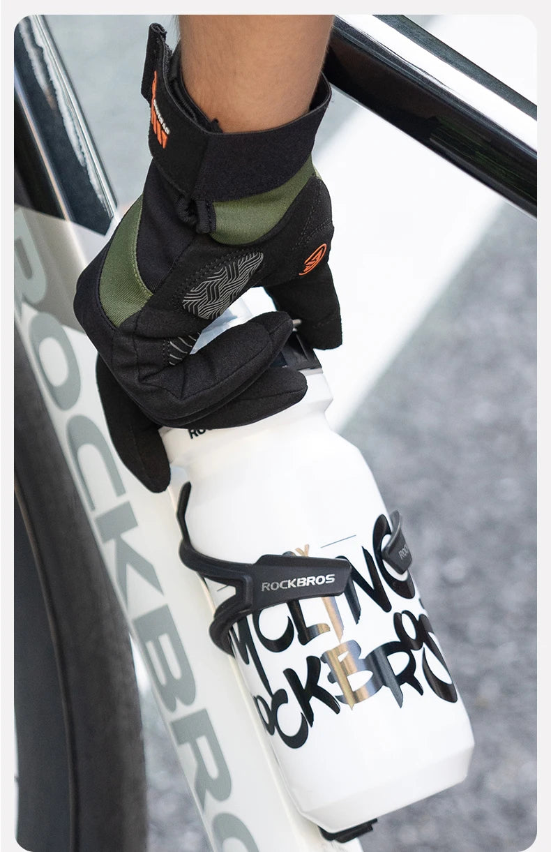 Full Finger Cycling Gloves Touchscreen Windproof Spring Autumn