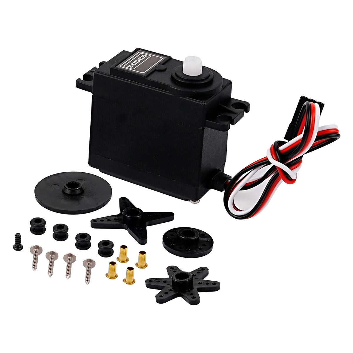 S3003 RC-Servomotor, 4.8–6 V, verschiedene Drehoptionen