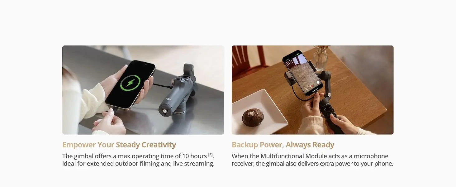 DJI Osmo Mobile 7P 3-Axis Smartphone Gimbal