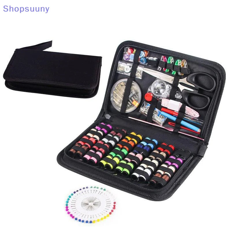 Portable Sewing Kit with Storage Case