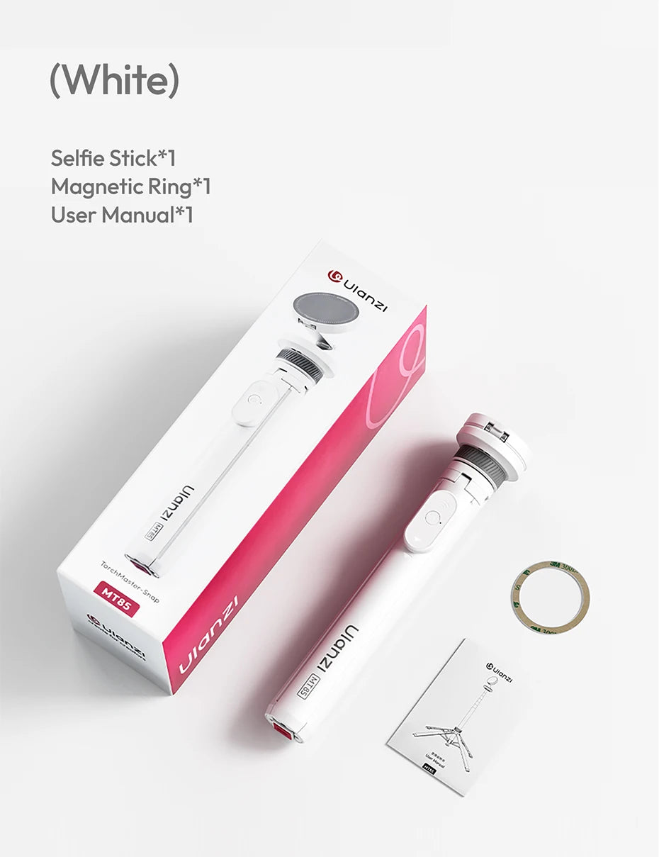 Ulanzi MT-85 MagSafe telefónny statív a selfie tyč 150 cm s diaľkovým ovládaním