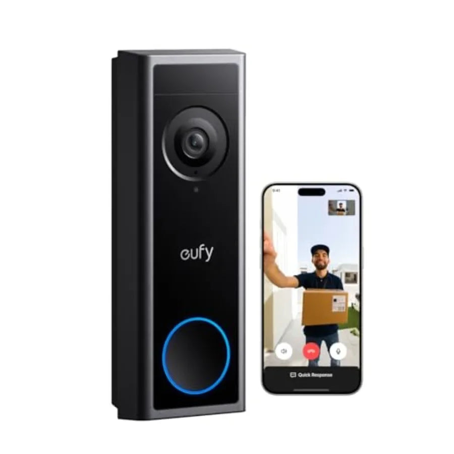 Video Doorbell Camera C31 with 2K FHD Head-to-Toe View