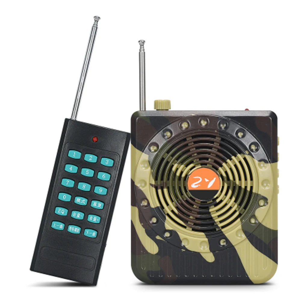 E76 Professional Small Size Sound Amplifiers Decoy Calling Speaker Hunt Tool Remote Remote Control Amplifier Sound Amplifiers